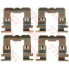 Kit d'accessoires (plaquette de frein) TRW