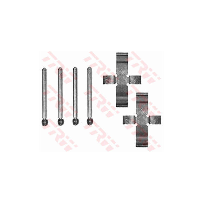 Kit d'accessoires (plaquette de frein) TRW