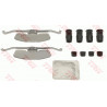 Kit d'accessoires (plaquette de frein) TRW
