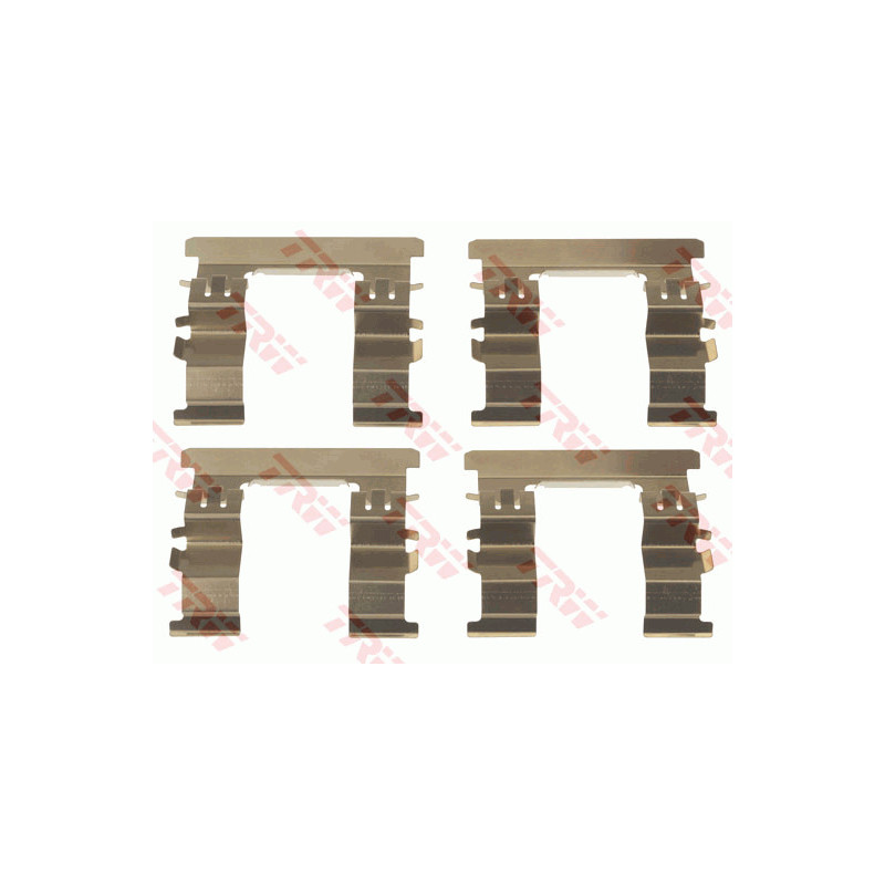 Kit d'accessoires (plaquette de frein) TRW