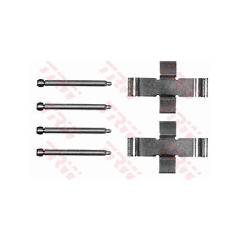 Kit d'accessoires (plaquette de frein) TRW