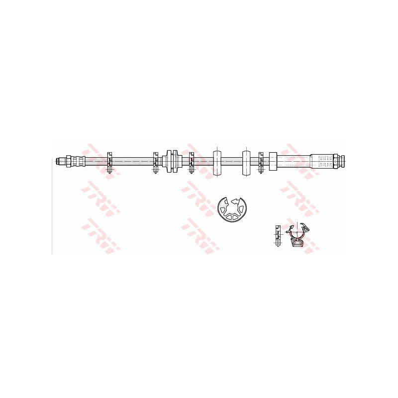 Flexible de frein TRW