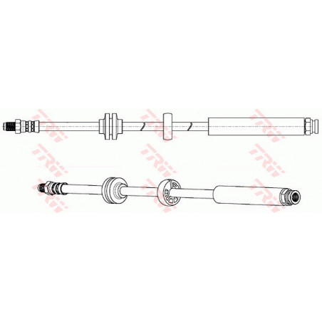 Flexible de frein TRW