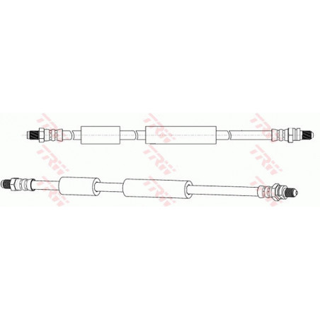 Flexible de frein TRW