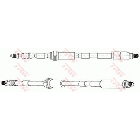 Flexible de frein TRW