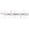 Flexible de frein TRW