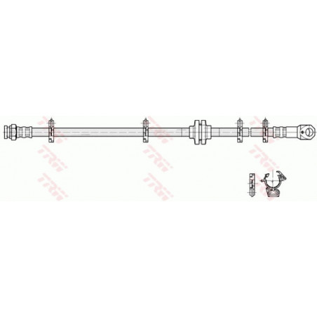 Flexible de frein TRW