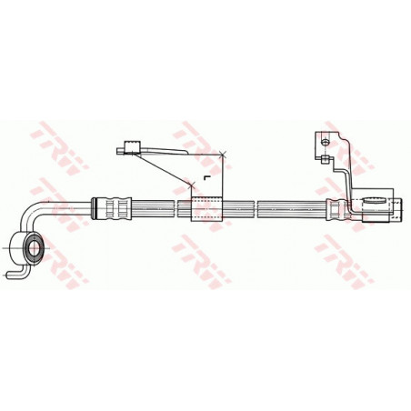 Flexible de frein TRW
