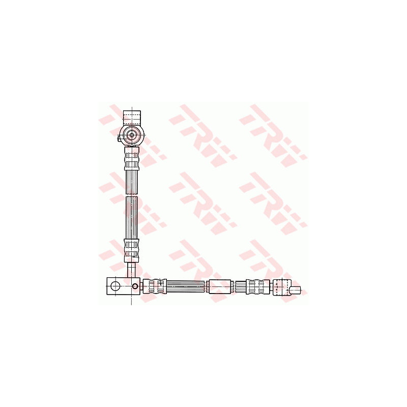 Flexible de frein TRW