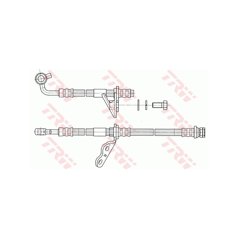 Flexible de frein TRW