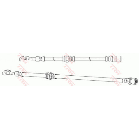 Flexible de frein TRW