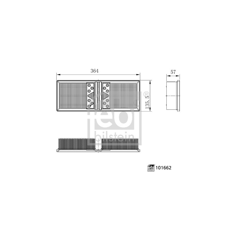 Filtre à air FEBI BILSTEIN