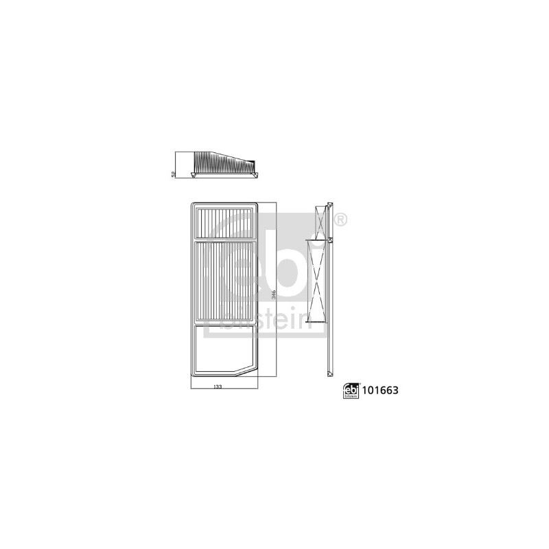 Filtre à air FEBI BILSTEIN