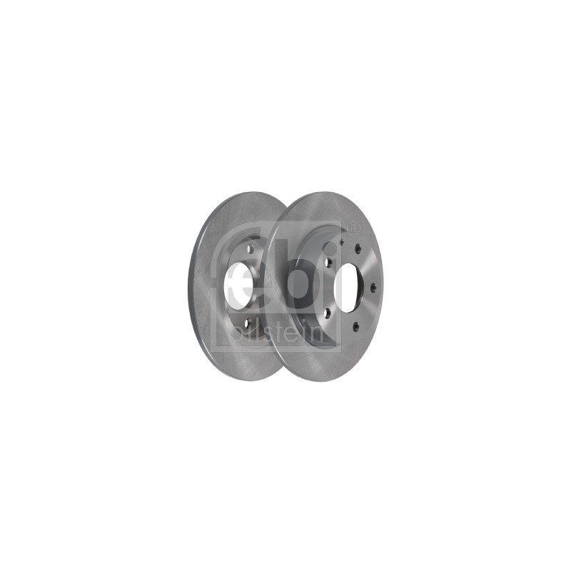 Jeu de 2 disques de frein FEBI BILSTEIN