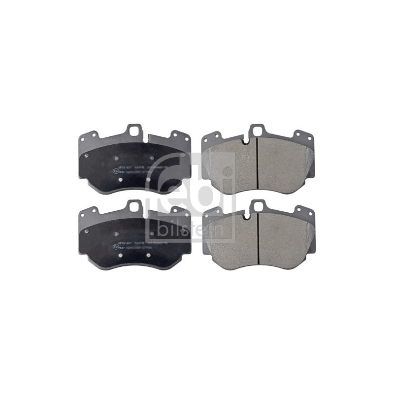 Jeu de quatre plaquettes de frein à disque FEBI BILSTEIN