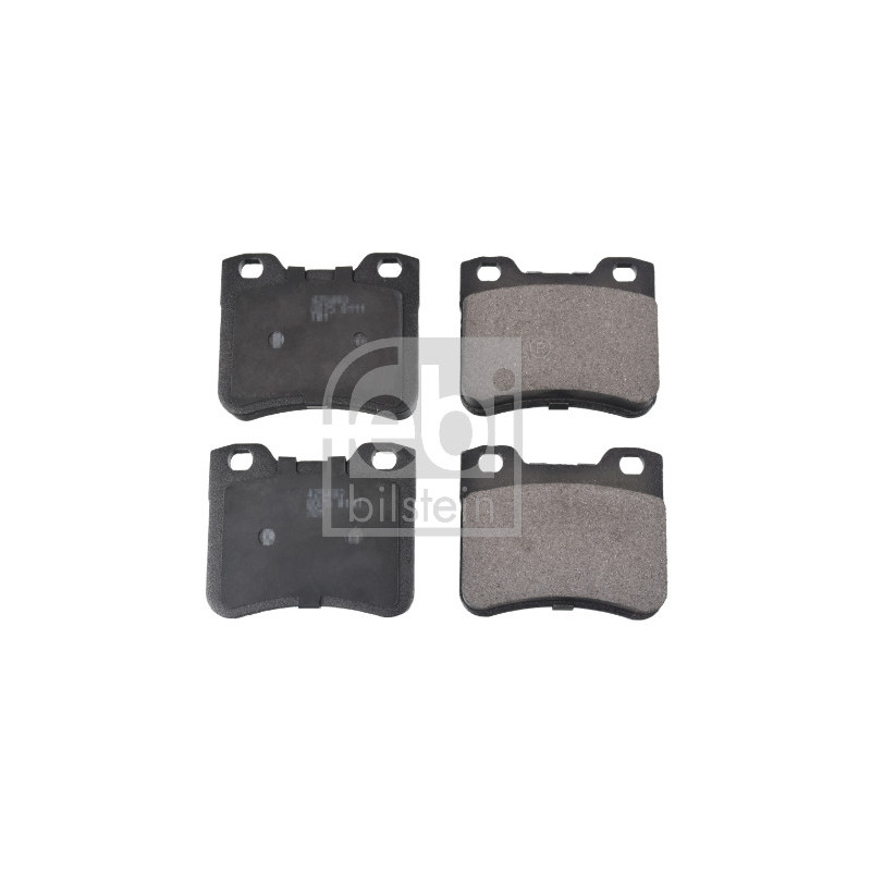 Jeu de quatre plaquettes de frein à disque FEBI BILSTEIN