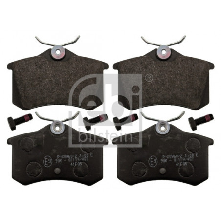 Jeu de quatre plaquettes de...