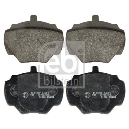 Jeu de quatre plaquettes de...