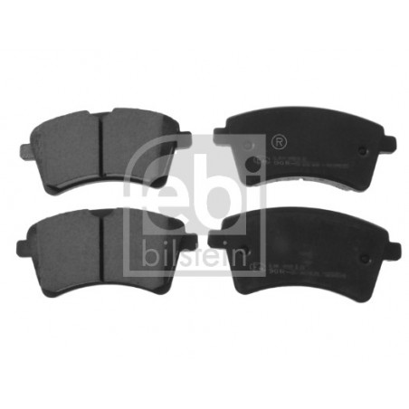 Jeu de quatre plaquettes de frein à disque FEBI BILSTEIN