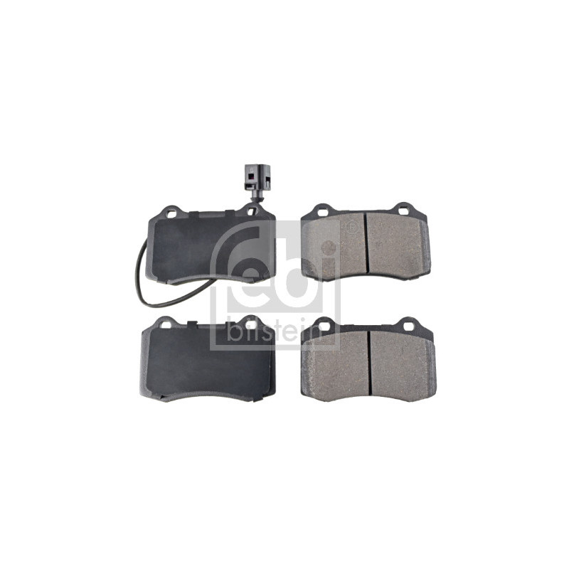 Jeu de quatre plaquettes de frein à disque FEBI BILSTEIN