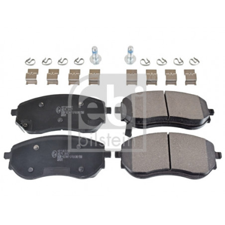 Jeu de quatre plaquettes de frein à disque FEBI BILSTEIN