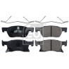 Jeu de quatre plaquettes de frein à disque FEBI BILSTEIN