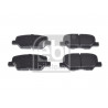 Jeu de quatre plaquettes de frein à disque FEBI BILSTEIN