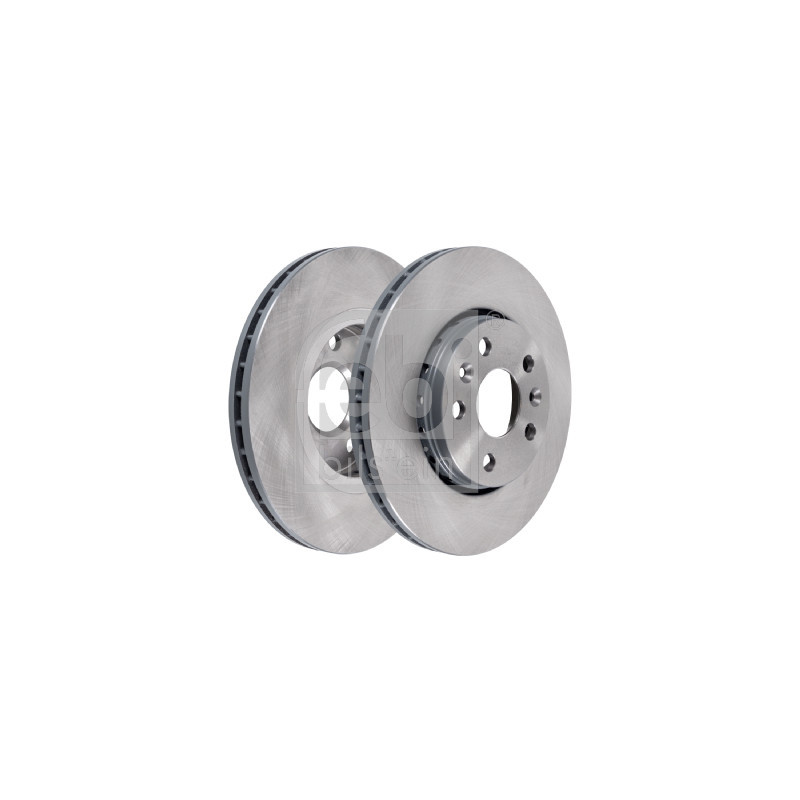 Jeu de 2 disques de frein FEBI BILSTEIN