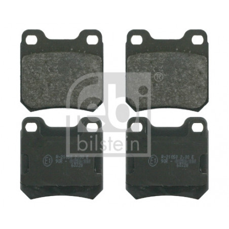 Jeu de quatre plaquettes de...