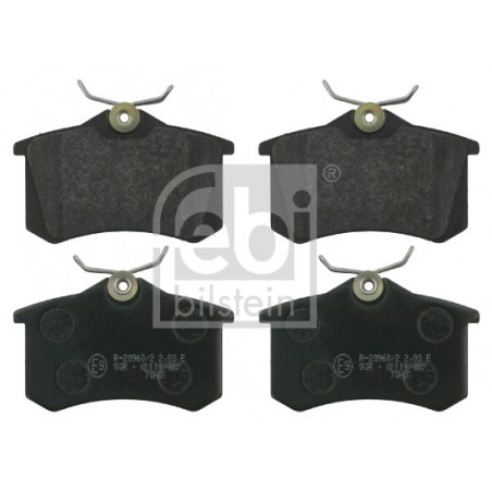 Jeu de quatre plaquettes de...