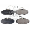 Jeu de quatre plaquettes de frein à disque FEBI BILSTEIN
