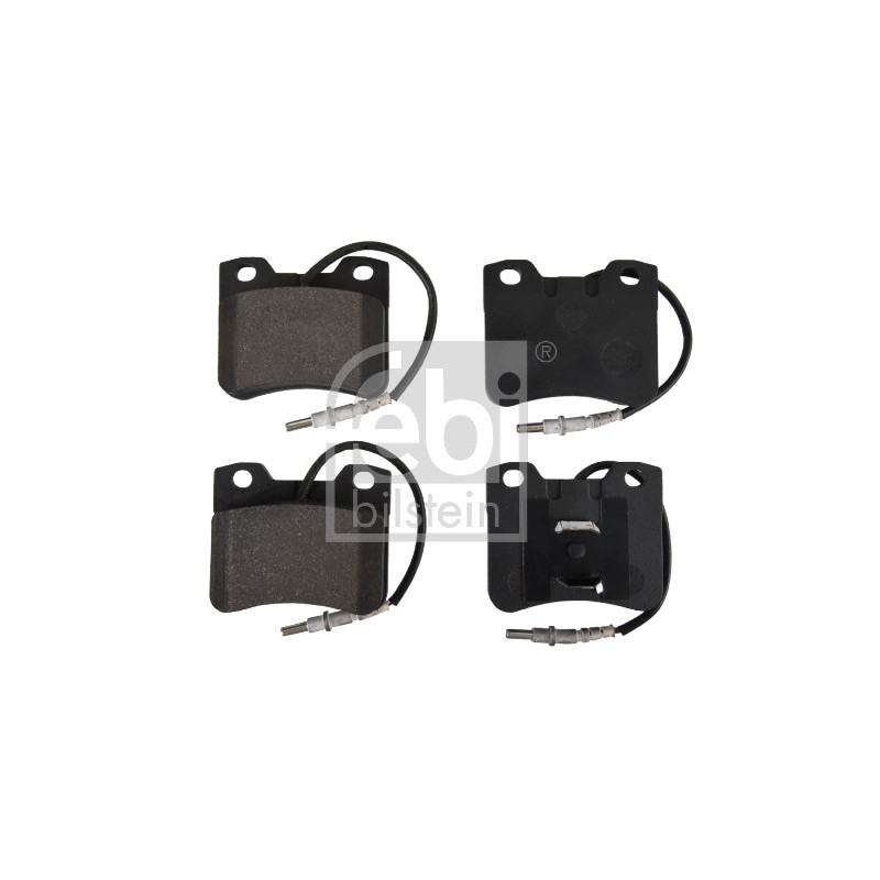 Jeu de quatre plaquettes de frein à disque FEBI BILSTEIN