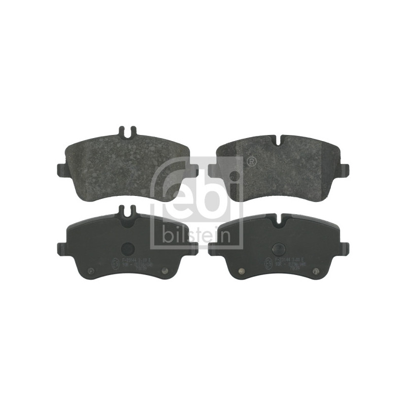 Jeu de quatre plaquettes de frein à disque FEBI BILSTEIN