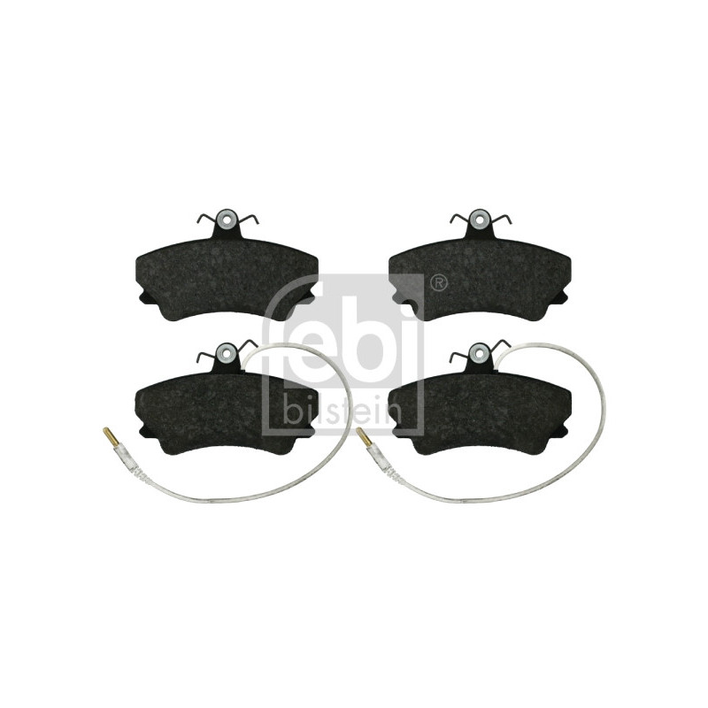 Jeu de quatre plaquettes de frein à disque FEBI BILSTEIN