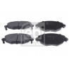 Jeu de quatre plaquettes de frein à disque FEBI BILSTEIN