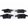 Jeu de quatre plaquettes de frein à disque FEBI BILSTEIN