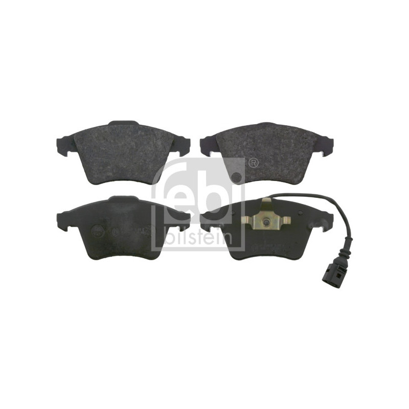 Jeu de quatre plaquettes de frein à disque FEBI BILSTEIN