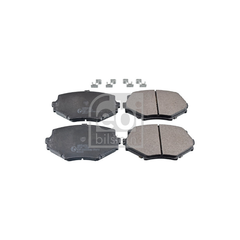 Jeu de quatre plaquettes de frein à disque FEBI BILSTEIN