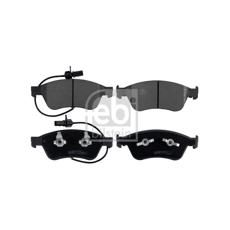 Jeu de quatre plaquettes de frein à disque FEBI BILSTEIN