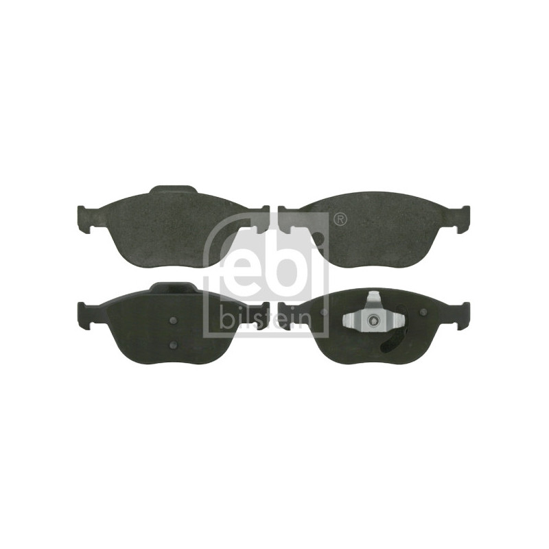 Jeu de quatre plaquettes de frein à disque FEBI BILSTEIN