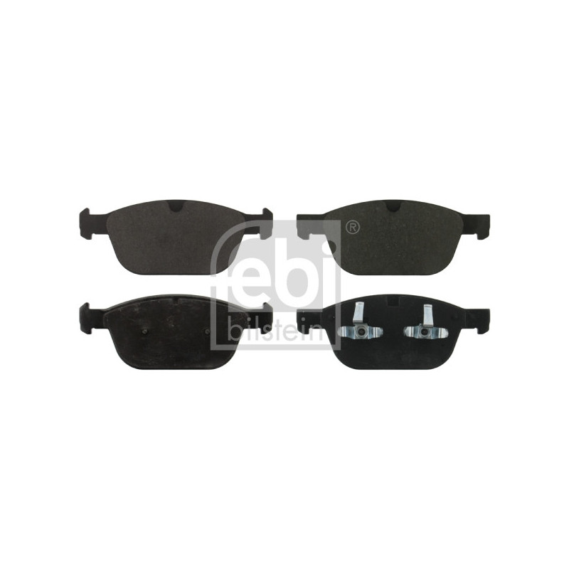 Jeu de quatre plaquettes de frein à disque FEBI BILSTEIN