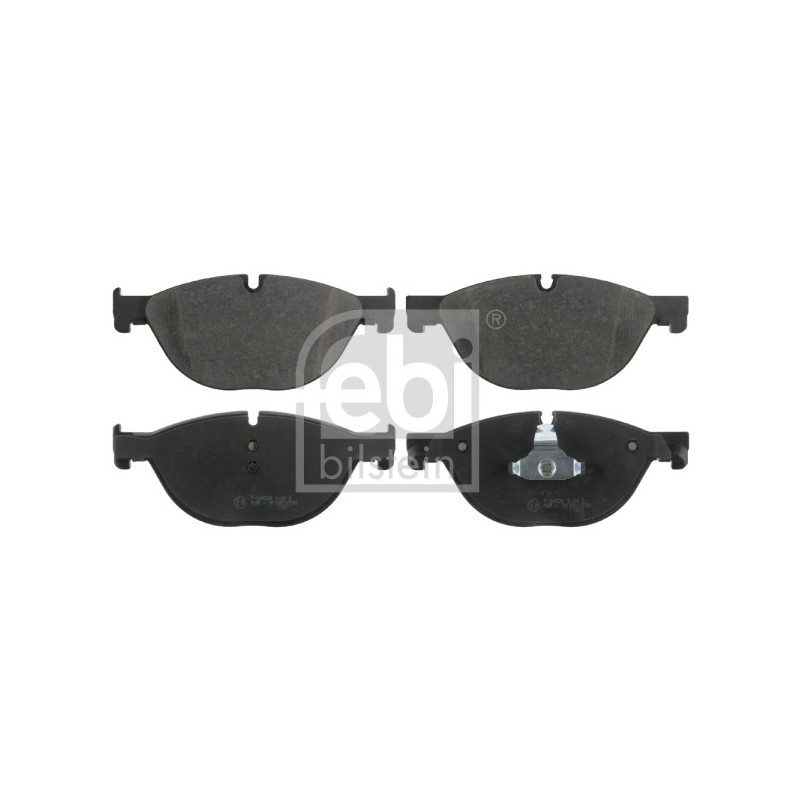 Jeu de quatre plaquettes de frein à disque FEBI BILSTEIN