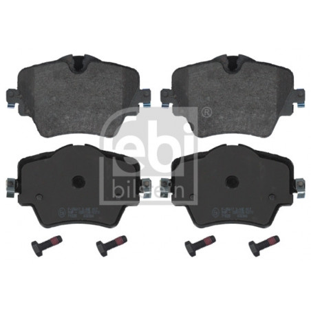 Jeu de quatre plaquettes de frein à disque FEBI BILSTEIN