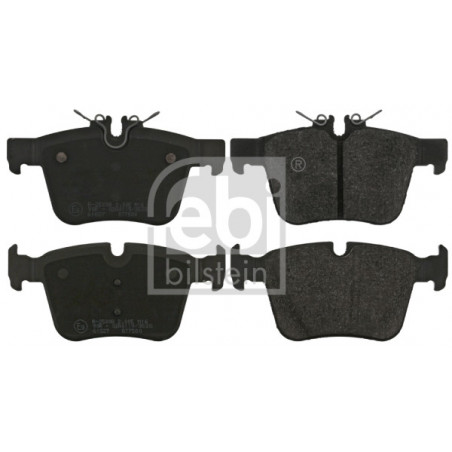 Jeu de quatre plaquettes de frein à disque FEBI BILSTEIN