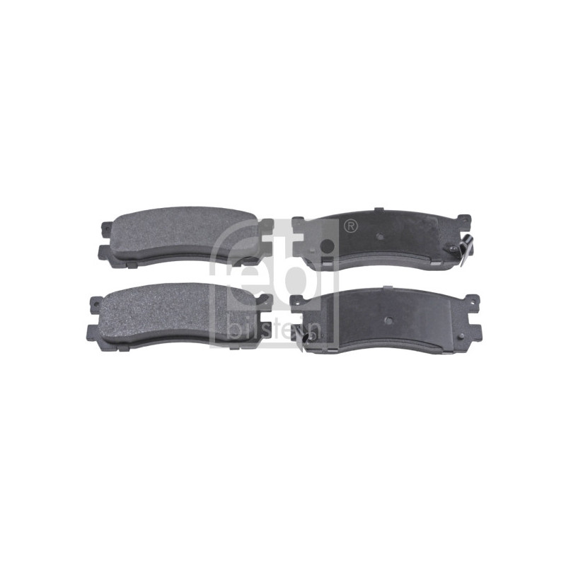 Jeu de quatre plaquettes de frein à disque FEBI BILSTEIN