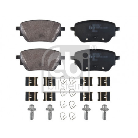 Jeu de quatre plaquettes de frein à disque FEBI BILSTEIN
