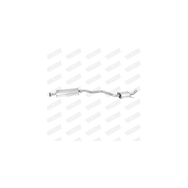 Silencieux intermédiaire WALKER