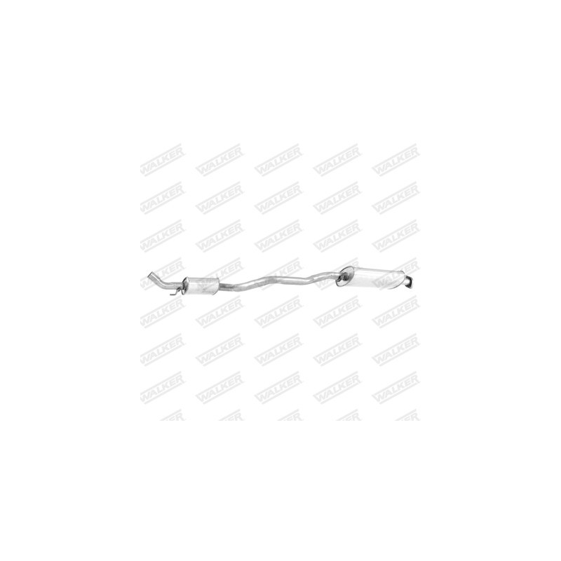 Silencieux intermédiaire WALKER