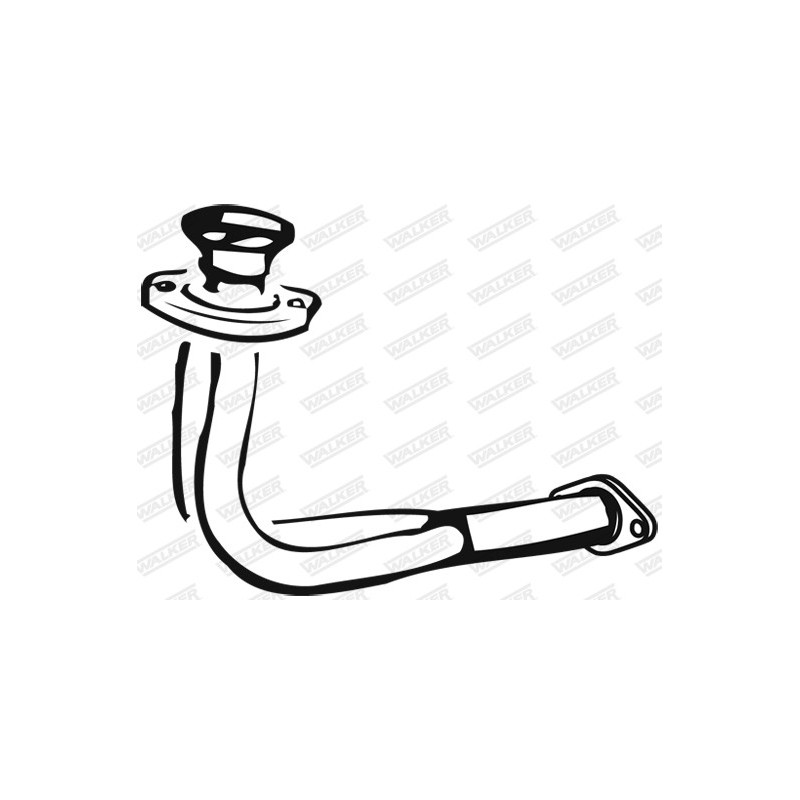 Tuyau d'échappement WALKER