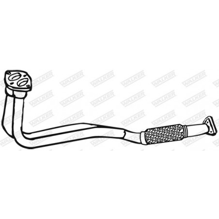 Tuyau d'échappement WALKER